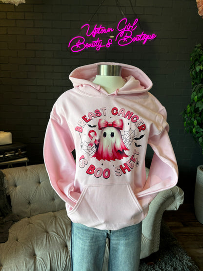 Breast Cancer is Boo Sheet Hoodie