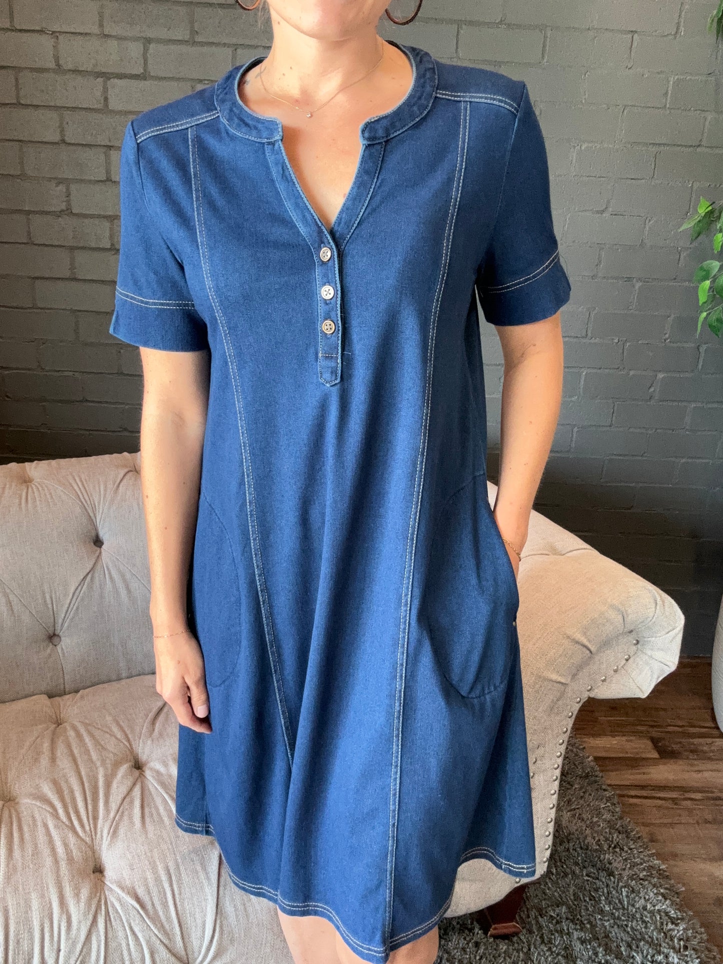 Lourdis Denim Dress