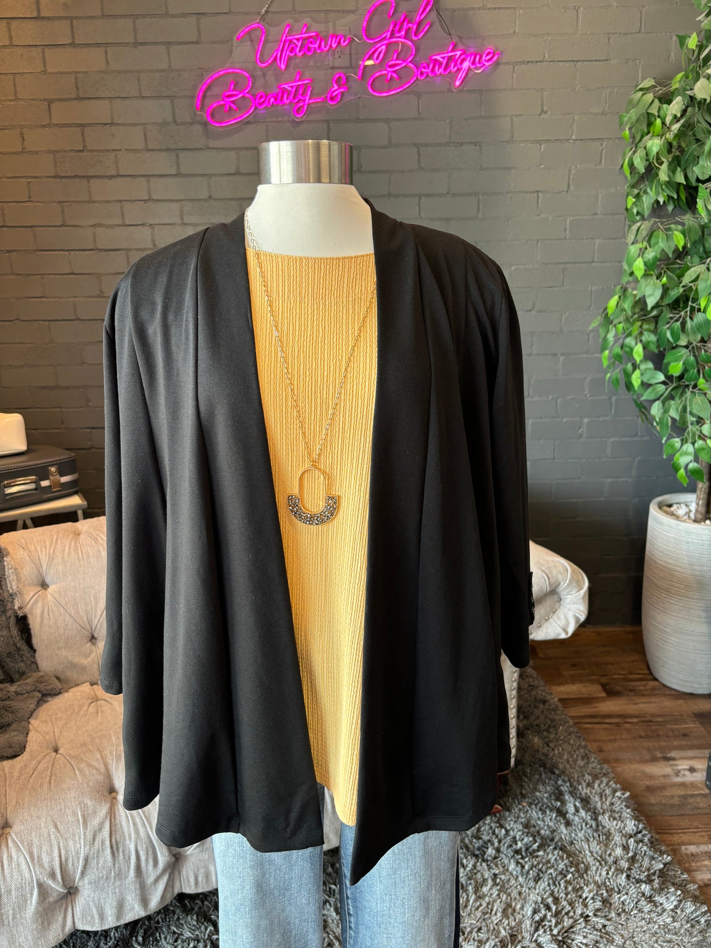 Tilly Black Cardigan