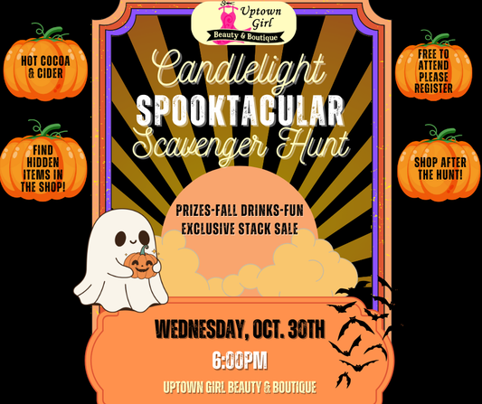 Candlelight Spooktacular Scavenger Hunt Night - Wednesday, Oct. 30th at 6pm