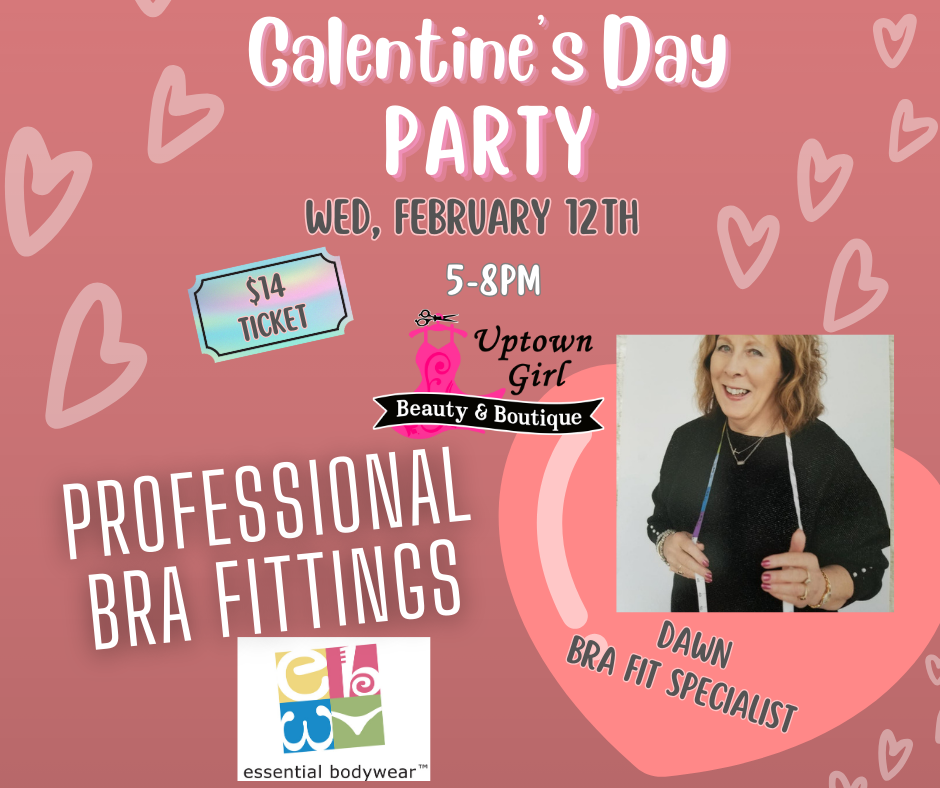 Galentine's Day Party - Wednesday, February 12th - Uptown Girl Beauty & Boutique