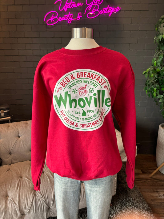 Whoville B&B Christmas Hoodie