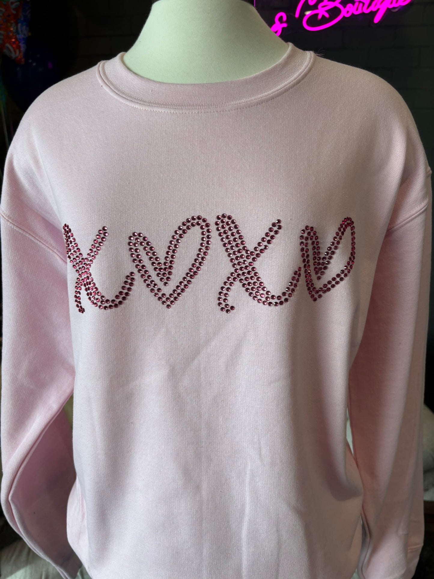 XOXO Crewneck Sweatshirt