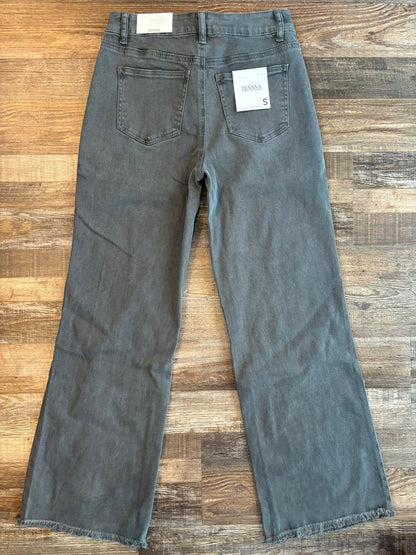 Carly Vintage Wash Black Denim Jeans