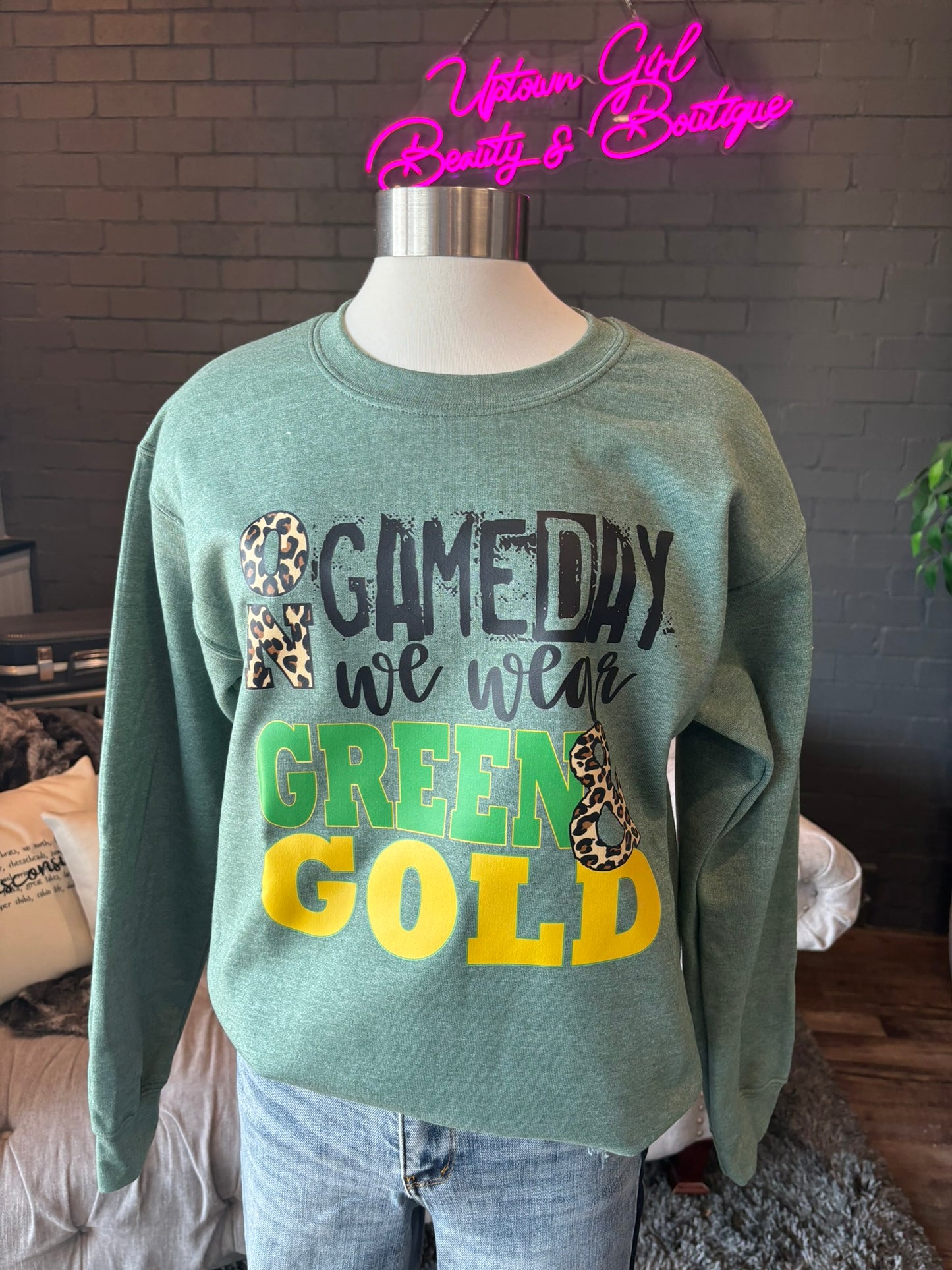 On Game Day...Crewneck Sweatshirt