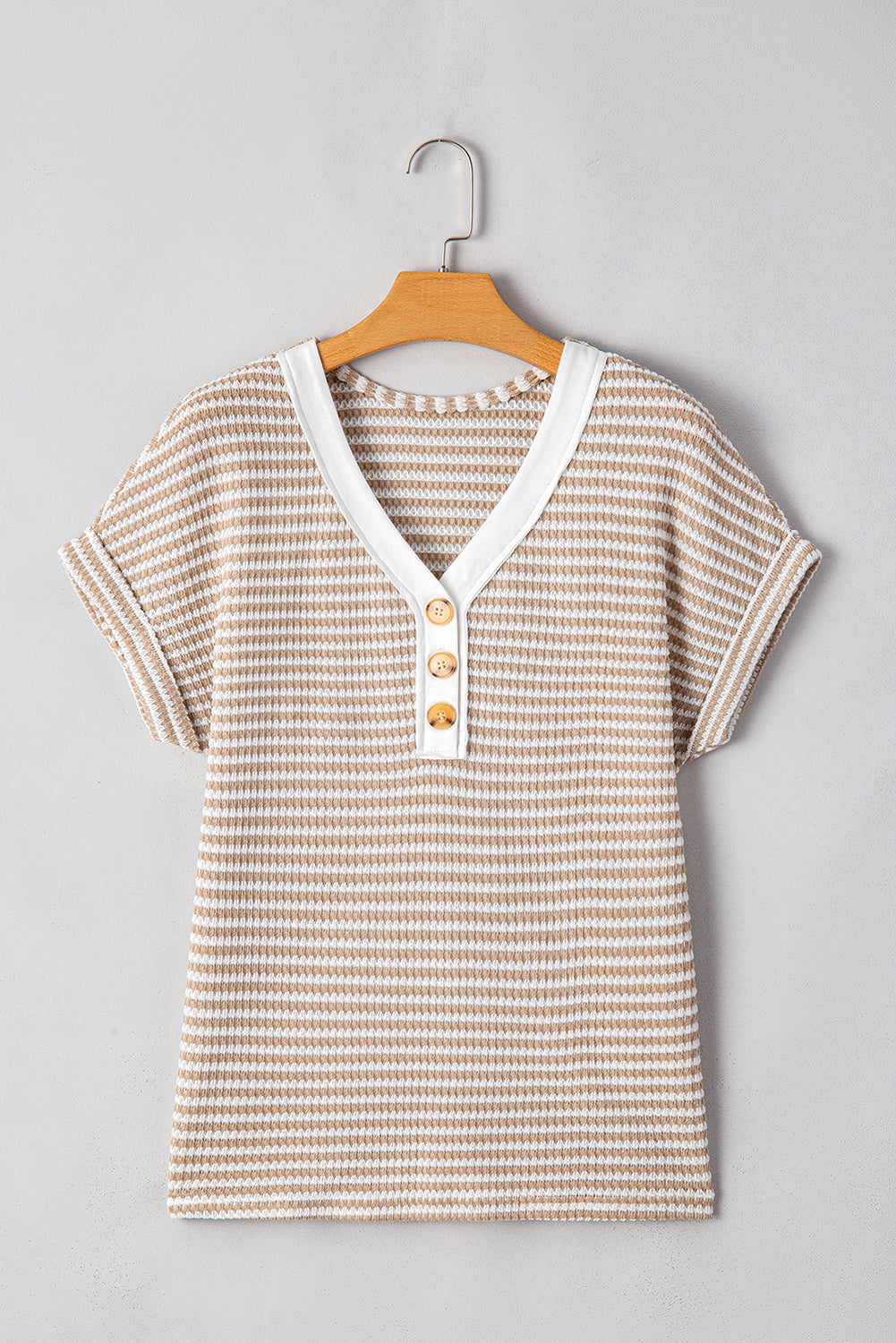 Indie Striped Knit Tee