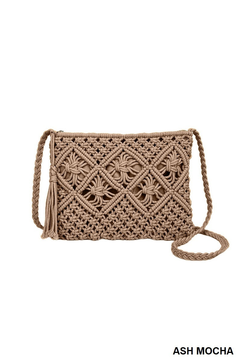 Nina Crochet Crossbody