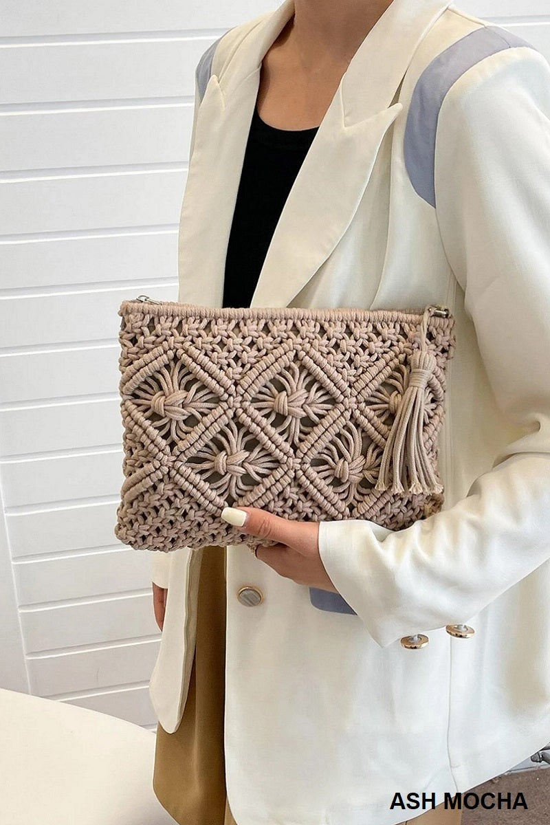 Nina Crochet Crossbody