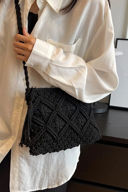 Nina Crochet Crossbody